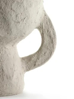Earth vaasi S, White