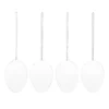 Easter Deco -muna pääsiäiskoriste 4-pakkaus, White