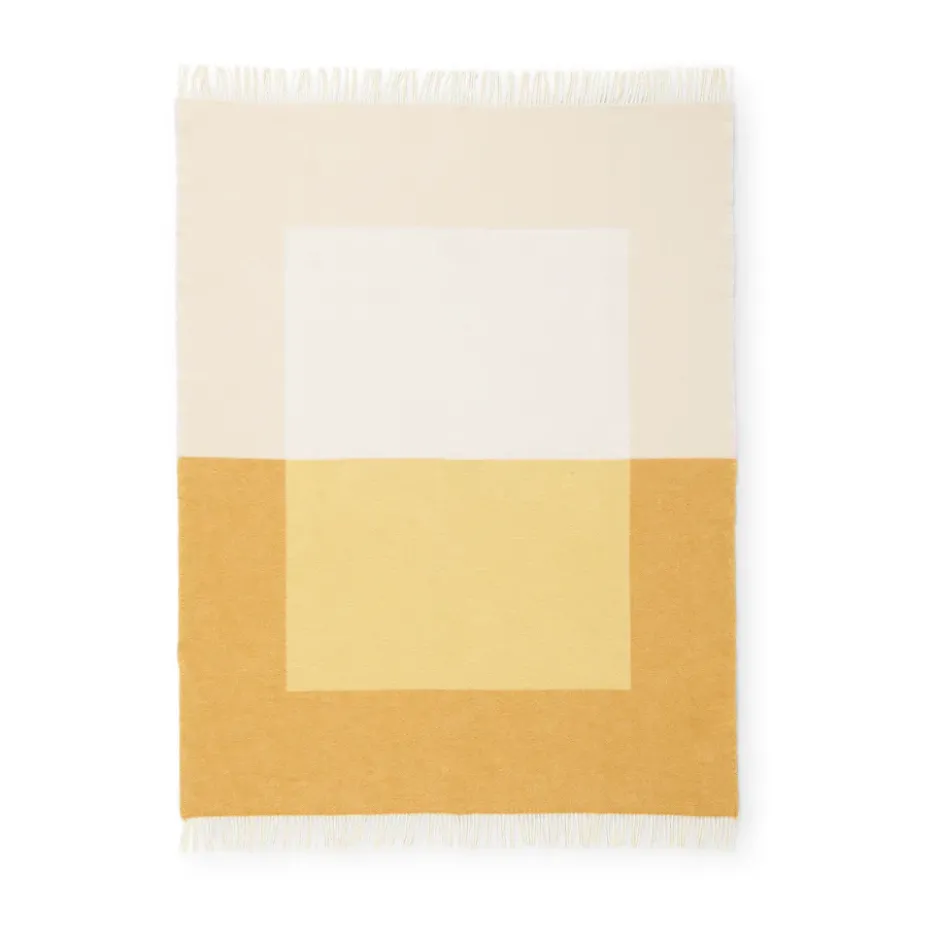 Echo huopa 130x170 cm, Yellow