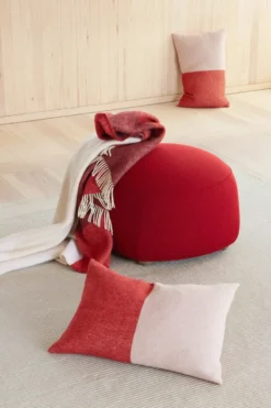 Echo tyynynpäällinen 40x60 cm, Vertical red