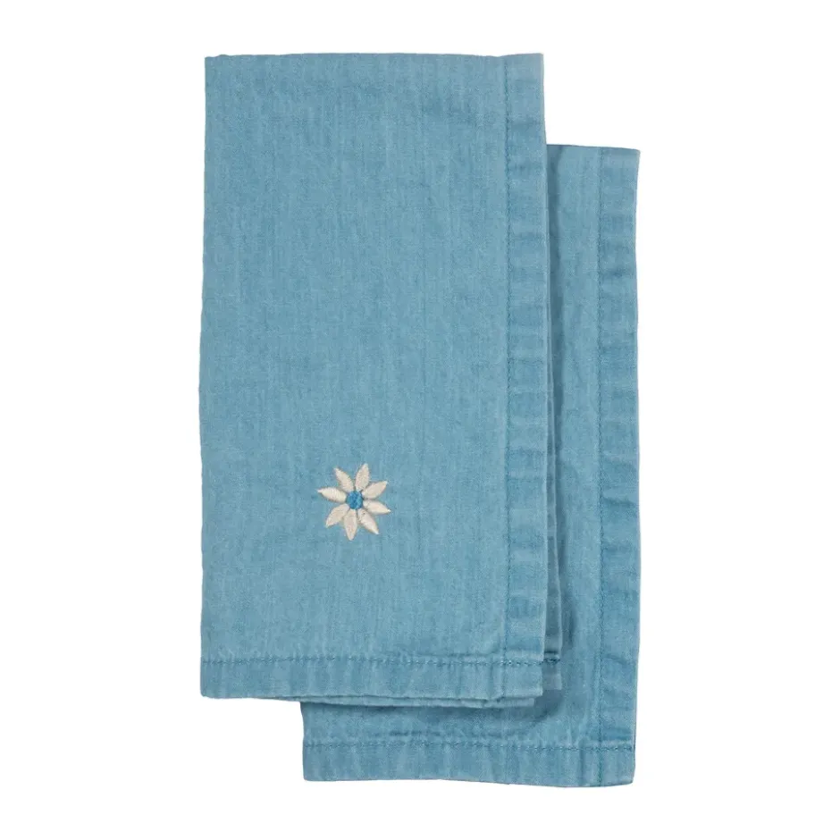 Eden denim keittiöpyyhe 50x70 cm 2-pack., Sininen