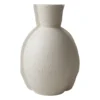 Edge maljakko K30 cm, Creme dot