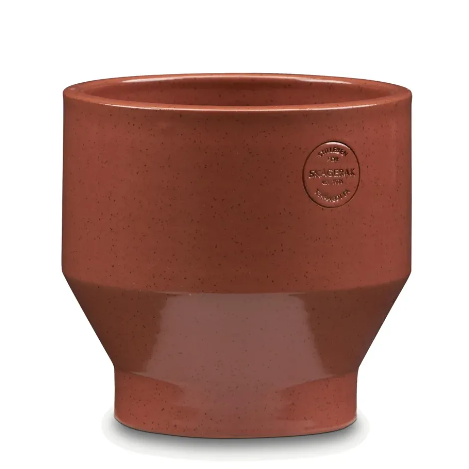 Edge ruukku (sisäkäyttöön) Ø18 cm, burned red