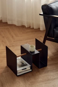 Edge sivupöytä, Black (musta)
