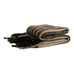 Edien viltti 125 x 150 cm, Musta-beige
