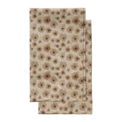 Edith keittiöpyyhe 50x70 cm 2-pack, Sekoittunut beige
