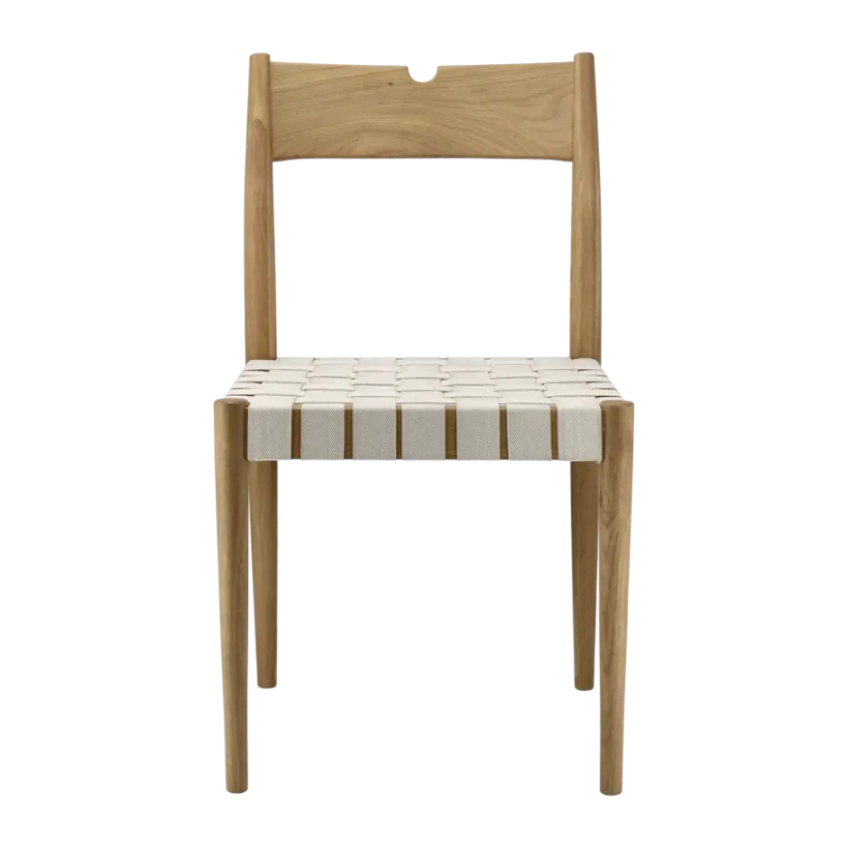 Ekeryd ruokapöydäntuoli, Webbing-laquered oak