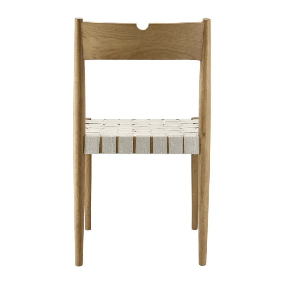 Ekeryd ruokapöydäntuoli, Webbing-laquered oak