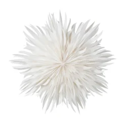 Eldig joulutähti Ø 70 cm, Valkoinen