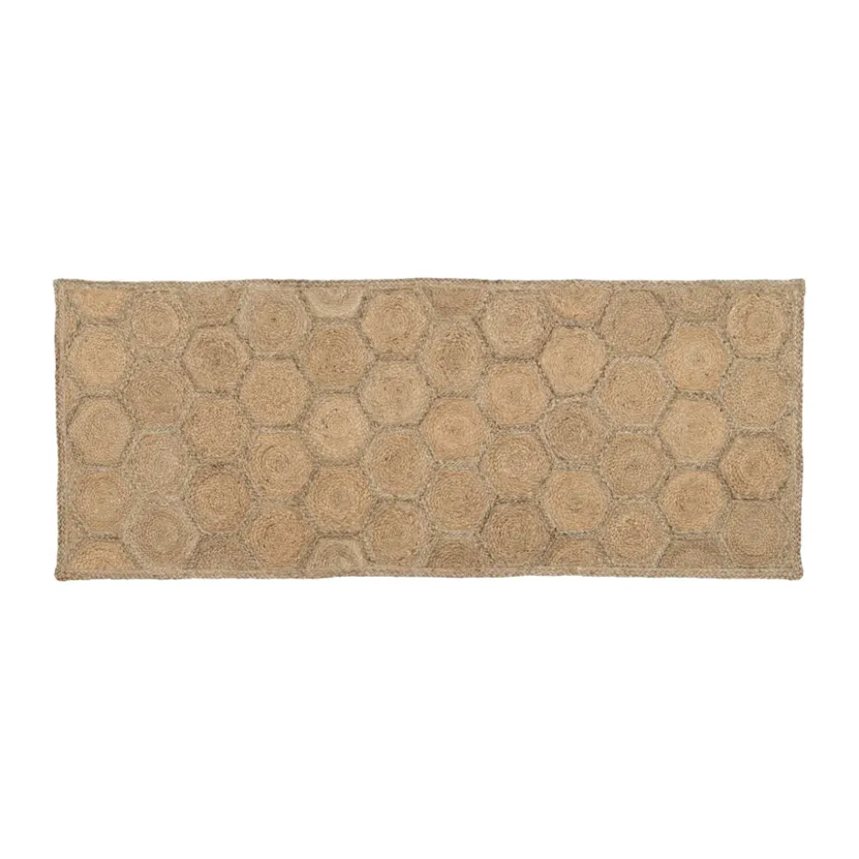 Elin matto, Honey comb natural, 80x200 cm