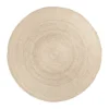 Elin matto natural grey, Ø150 cm