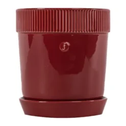 Elise ruukku S Ø14 cm, Viininpunainen