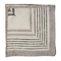 Ella lautasliina 50x50 cm, Grey checkered