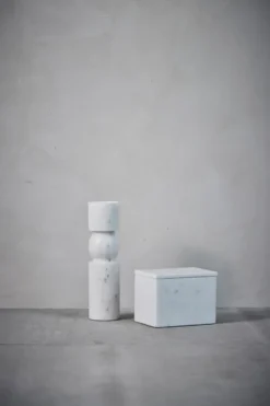 Ellia kynttilänjalka 30 cm, White