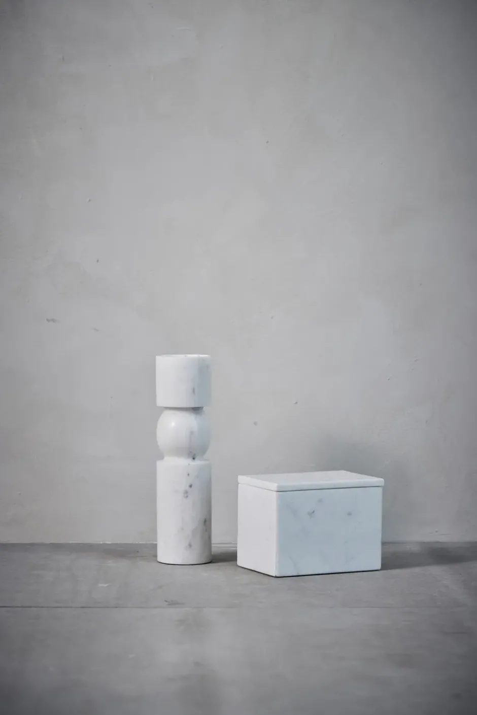 Ellia kynttilänjalka 30 cm, White