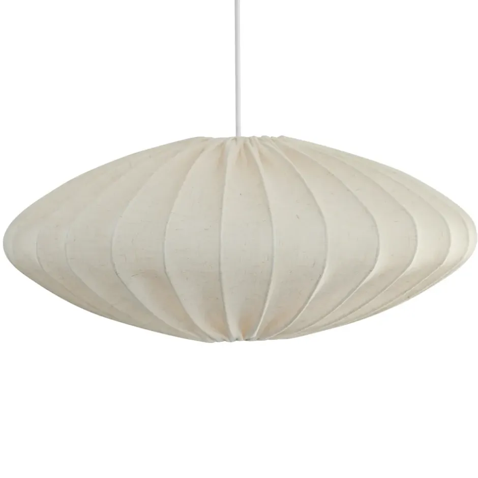 Ellipse lampunvarjostin 65 cm pellava, Natural