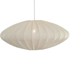 Ellipse lampunvarjostin 65 cm pellava, Natural
