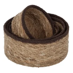 Emil seagrass kori small 4-pack, Luonnonvärinen-ruskea