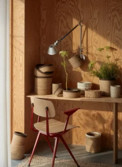 Emil säilytyskori, 3-pakkaus small, Luonnonvärinen-ruskea