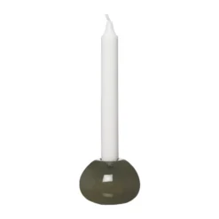Ernst kynttilänjalka lasi Ø7,5 cm, Vihreä