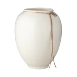 Ernst maljakko, valkolasitettu, 22 cm