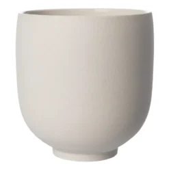 Ernst ruukku jalallinen luonnonvalkoinen, K 21 cm Ø 20 cm