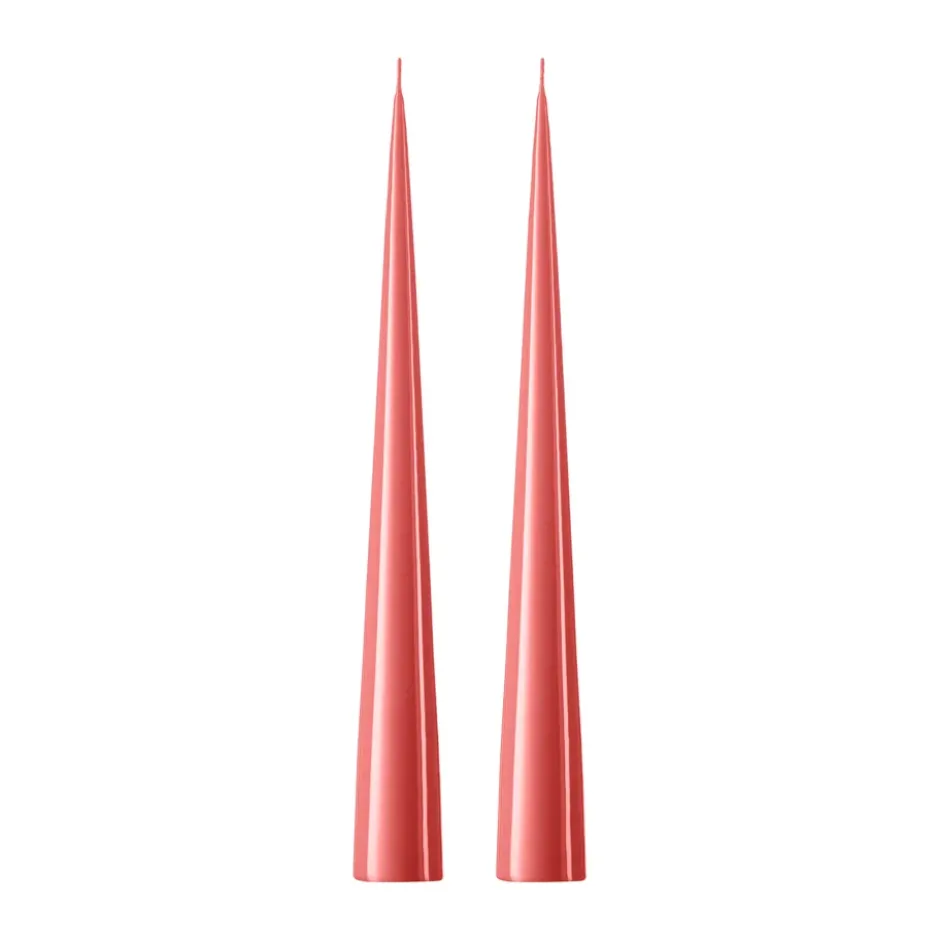 ester & erik -kartiokynttilä 37 cm, 2-pakkaus lakattu, Coral reef 26