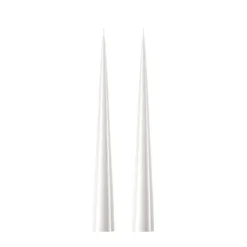 ester & erik -kartiokynttilä 37 cm, 2-pakkaus lakattu, White ash 21