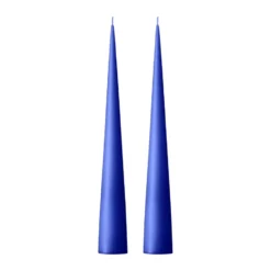 ester & erik -kartiokynttilä 37 cm, 2-pakkaus matta, Cornflower 48