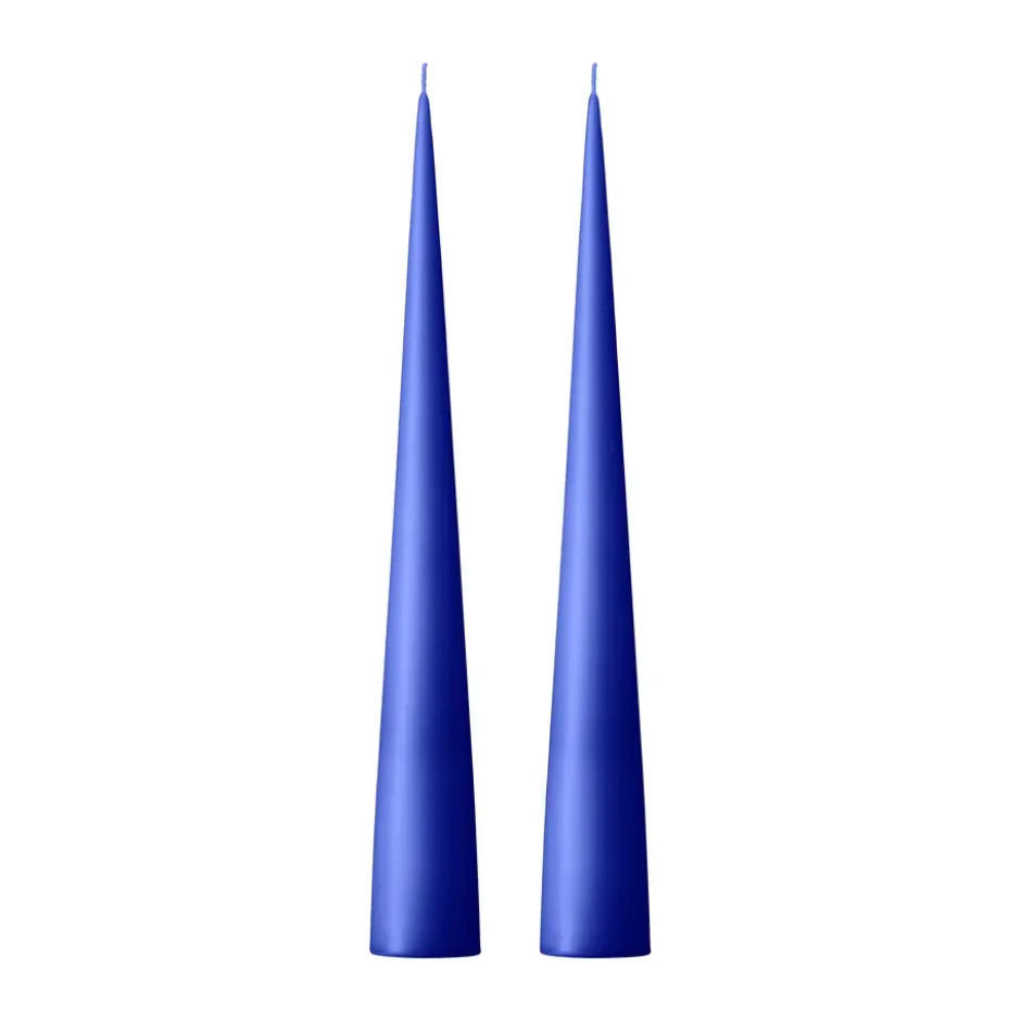 ester & erik -kartiokynttilä 37 cm, 2-pakkaus matta, Cornflower 48
