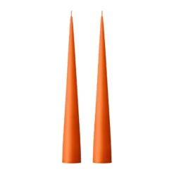 ester & erik -kartiokynttilä 37 cm, 2-pakkaus matta, Mild orange 16
