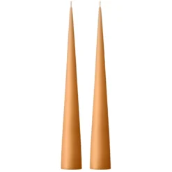ester & erik -kartiokynttilä 37 cm, 2-pakkaus matta, Tumma Melon sorbet 19