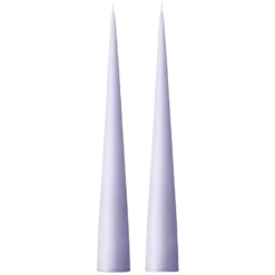 ester & erik -kartiokynttilä 37 cm, 2-pakkaus matta, Airy violet 12