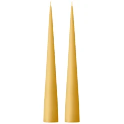 ester & erik -kartiokynttilä 37 cm, 2-pakkaus matta, Beige 14/2
