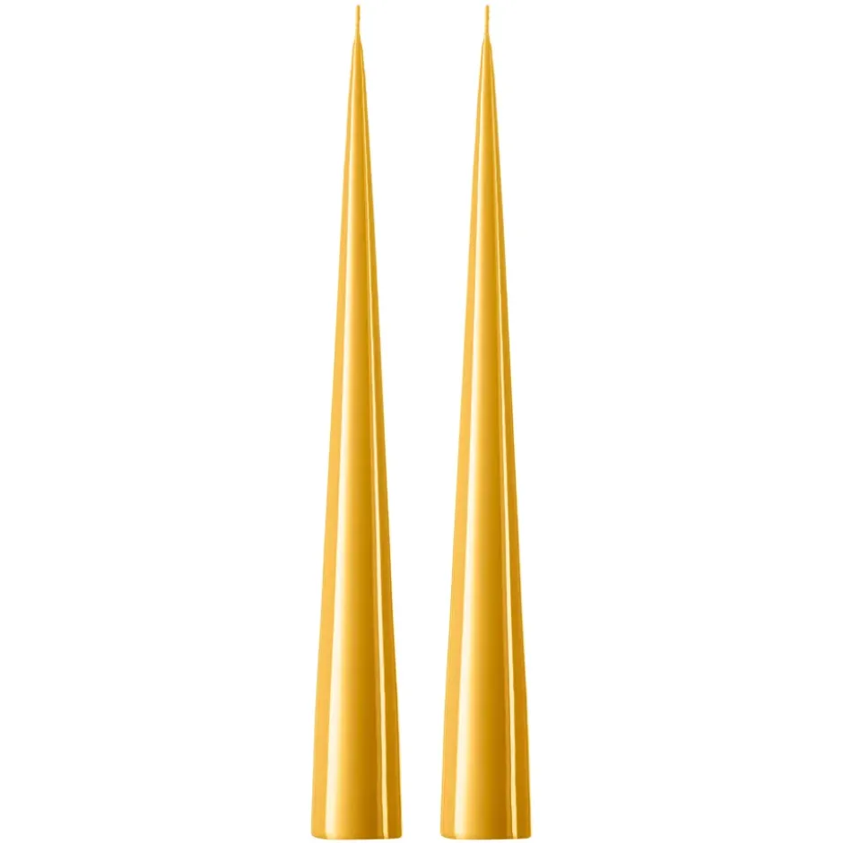 ester & erik -kartiokynttilä 37 cm, 2-pakkaus lakattu, Beige 14-0
