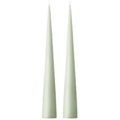 ester & erik -kartiokynttilä 37 cm, 2-pakkaus matta, Water mint 03