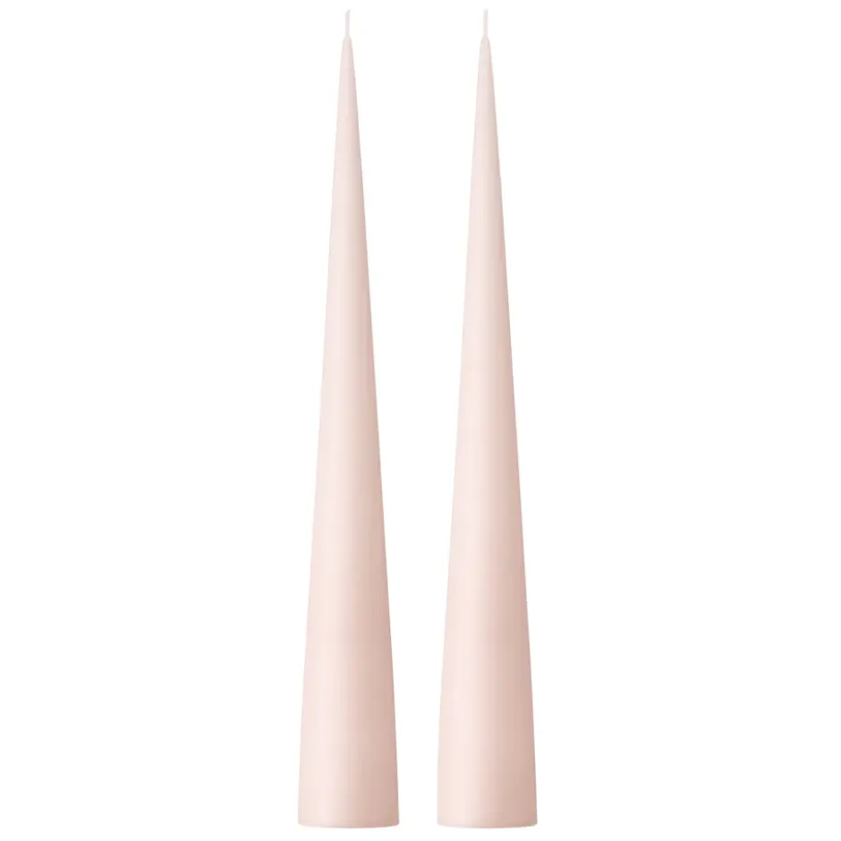 ester & erik -kartiokynttilä 37 cm, 2-pakkaus matta, Rosewater 51