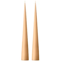 ester & erik -kartiokynttilä 37 cm, 2-pakkaus matta, Melon sorbet 19