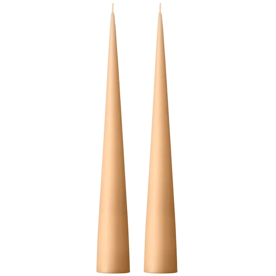 ester & erik -kartiokynttilä 37 cm, 2-pakkaus matta, Melon sorbet 19