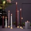 ester & erik -kartiokynttilä 37 cm, 2-pakkaus lakattu, Muted mauve 42-0