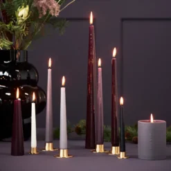 ester & erik -kartiokynttilä 37 cm, 2-pakkaus matta, Muted mauve 42