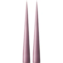 ester & erik -kartiokynttilä 37 cm, 2-pakkaus matta, Muted mauve 42