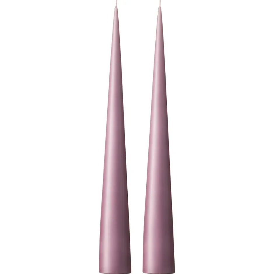 ester & erik -kartiokynttilä 37 cm, 2-pakkaus matta, Muted mauve 42