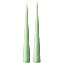 ester & erik -kartiokynttilä 37 cm, 2-pakkaus matta, Eucalyptus 66
