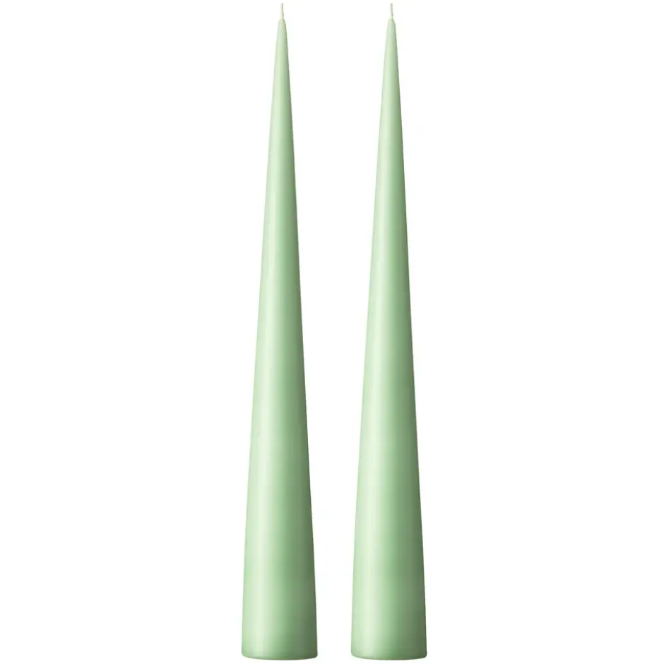 ester & erik -kartiokynttilä 37 cm, 2-pakkaus matta, Eucalyptus 66