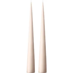 ester & erik -kartiokynttilä 37 cm, 2-pakkaus matta, Linen grey 22