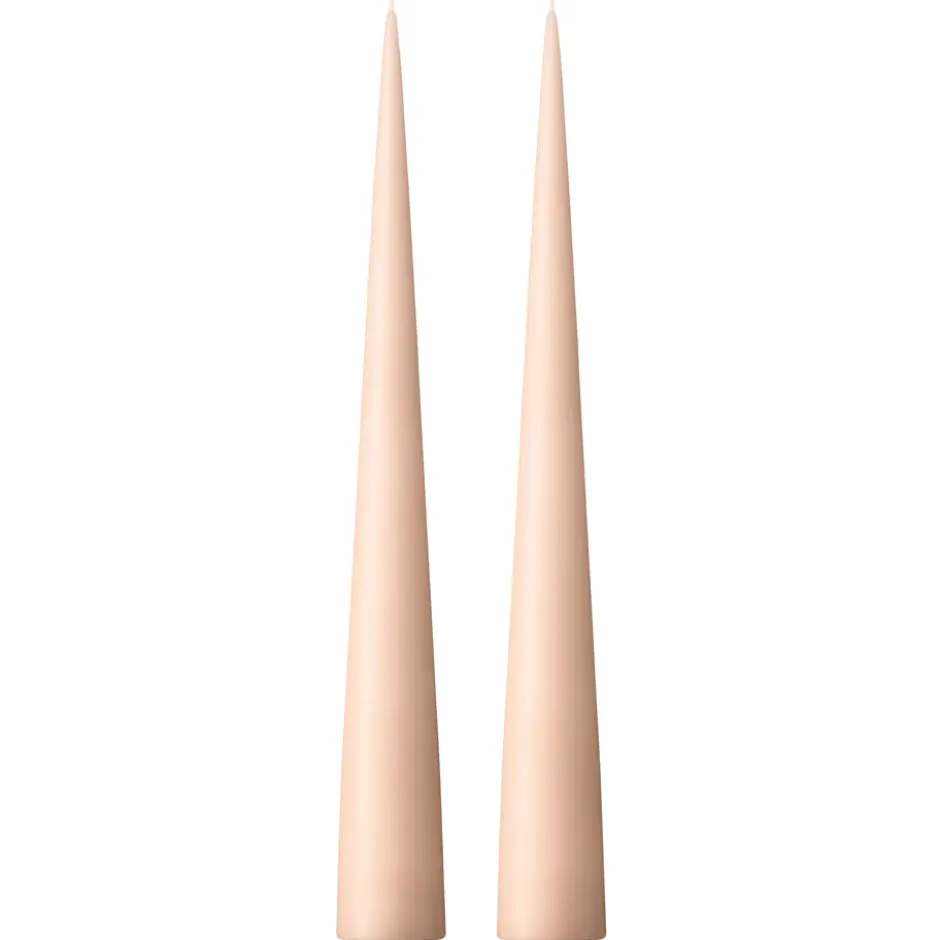 ester & erik -kartiokynttilä 37 cm, 2-pakkaus matta, Ice latte 11