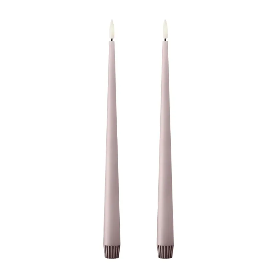 ester & erik kruunukynttilä LED 2 kpl, 52 Soft Rose , 30 cm