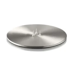 ester & erik kynttilän aluslautanen Ø 12 cm matta, Silver
