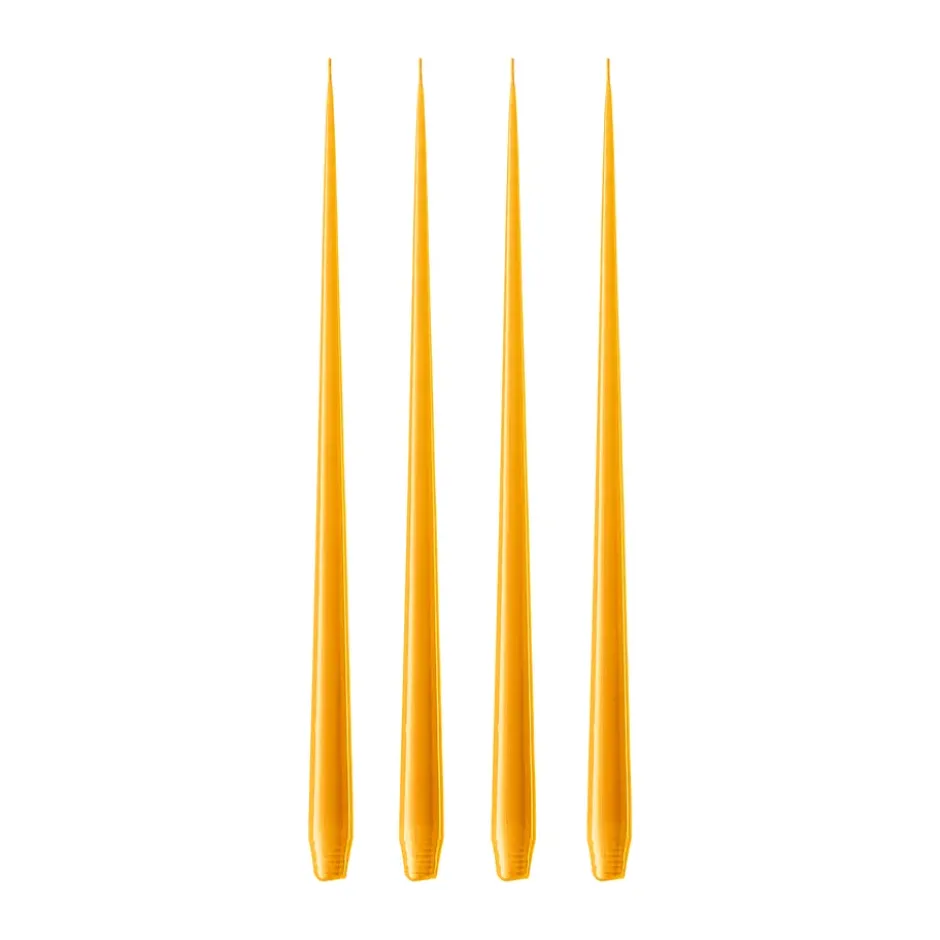 ester & erik -kynttilä, 4-pakkaus lakattu, 85 Mango, 32 cm